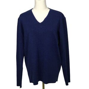 ✨ CODICE Blue Sweater - Made in Italy - 100% Merino Extra Fine Wool! ✨